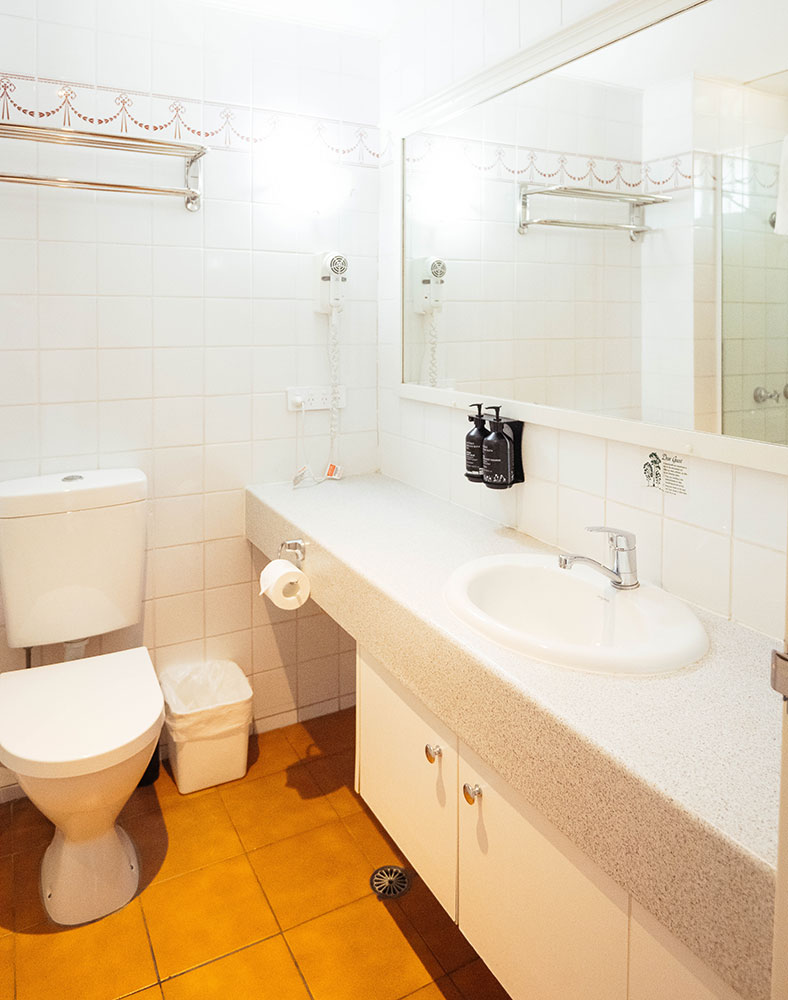 Queen + Single Motel Room